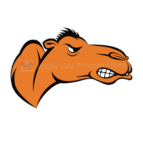 Campbell Fighting Camels Iron-on Stickers (Heat Transfers)NO.4093